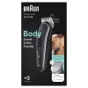 Braun BodyGroomer kehonkarvanajaja 5 BG5340, SkinShield-teknologia ja 2 lisäosaa