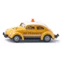 Klassinen automalli Usorteret VW Beetle ADAC, esikoottu, 78×38×29 mm