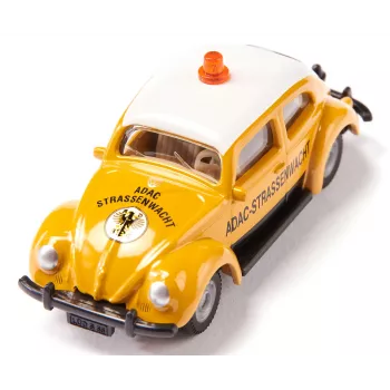 Klassinen automalli Usorteret VW Beetle ADAC, esikoottu, 78×38×29 mm