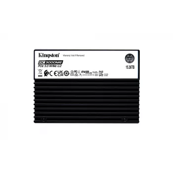 Kingston Technology 15,36 TB DC3000ME U.2 PCIe 5.0 NVMe TCG Opal yritys-SSD