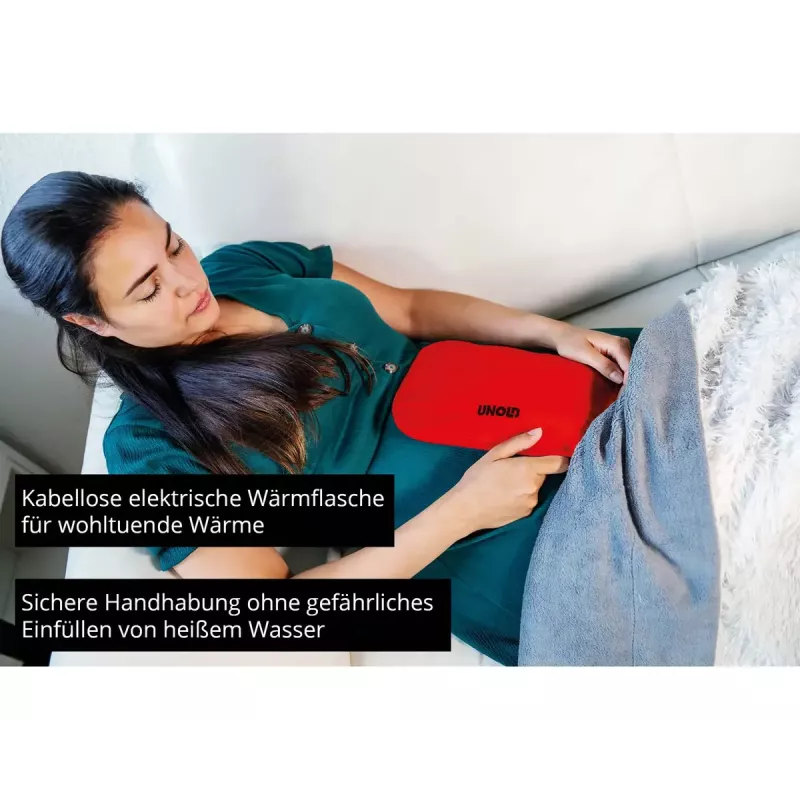 Unold 86013 sähköinen lämpötyyny 380 W punainen