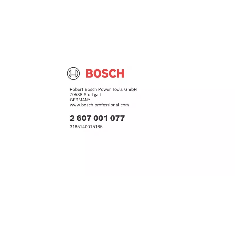 Bosch 2 607 001 077 yhdensuuntais- ja kulmaohjain sähköhöylille