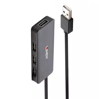 USB-keskitin Lindy 4 portin USB 2.0 -keskitin