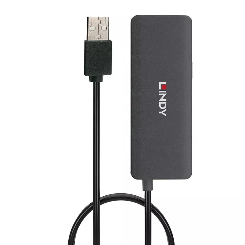 USB-keskitin Lindy 4 portin USB 2.0 -keskitin