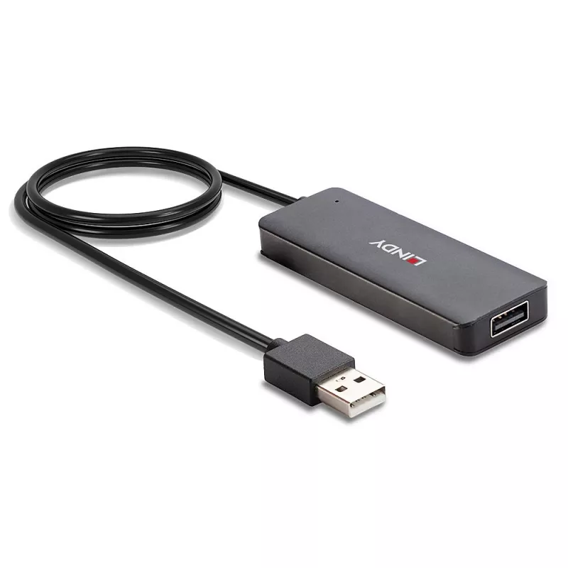 USB-keskitin Lindy 4 portin USB 2.0 -keskitin