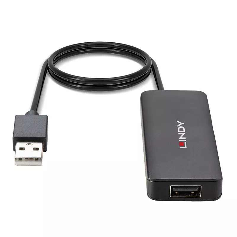 USB-keskitin Lindy 4 portin USB 2.0 -keskitin