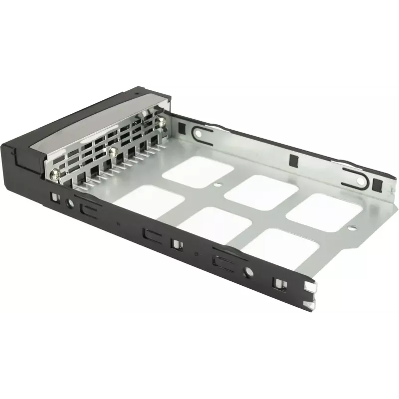 Inter-Tech IPC Storage 4U-4708 19" palvelinkotelo räkkiin, 4U, 8x 2,5/3,5" Hot-Swap HDD -paikkaa, SAS 12G -taustalevy, E-ATX, 4x edessä + 2x takana 80 mm tuuletinta, musta
