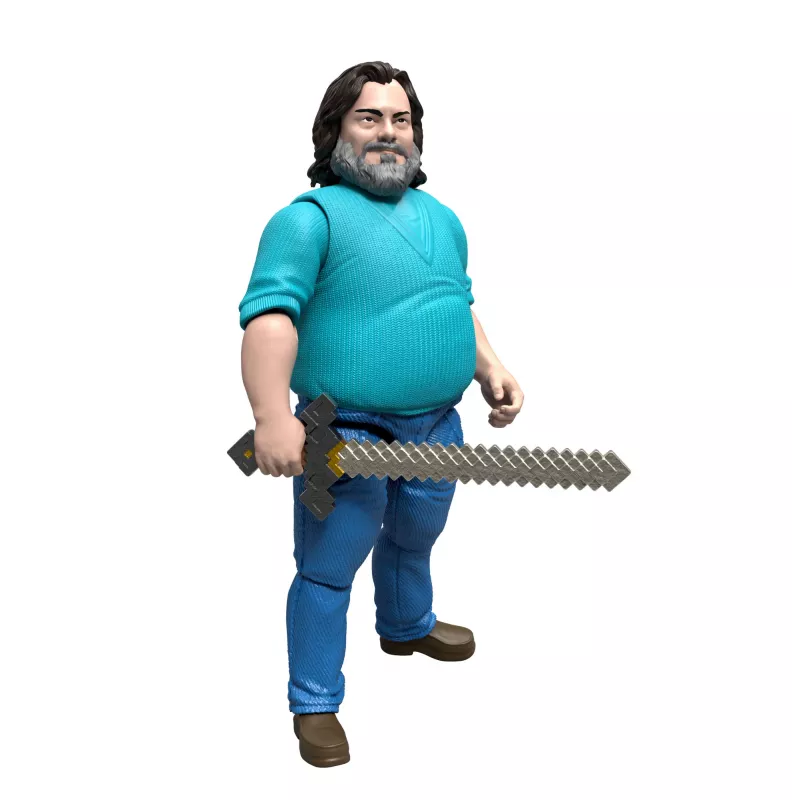 Toimintahahmo MATTEL Minecraft Steve tarvikkeineen, 4 tuumaa (6+), muovi, monivärinen