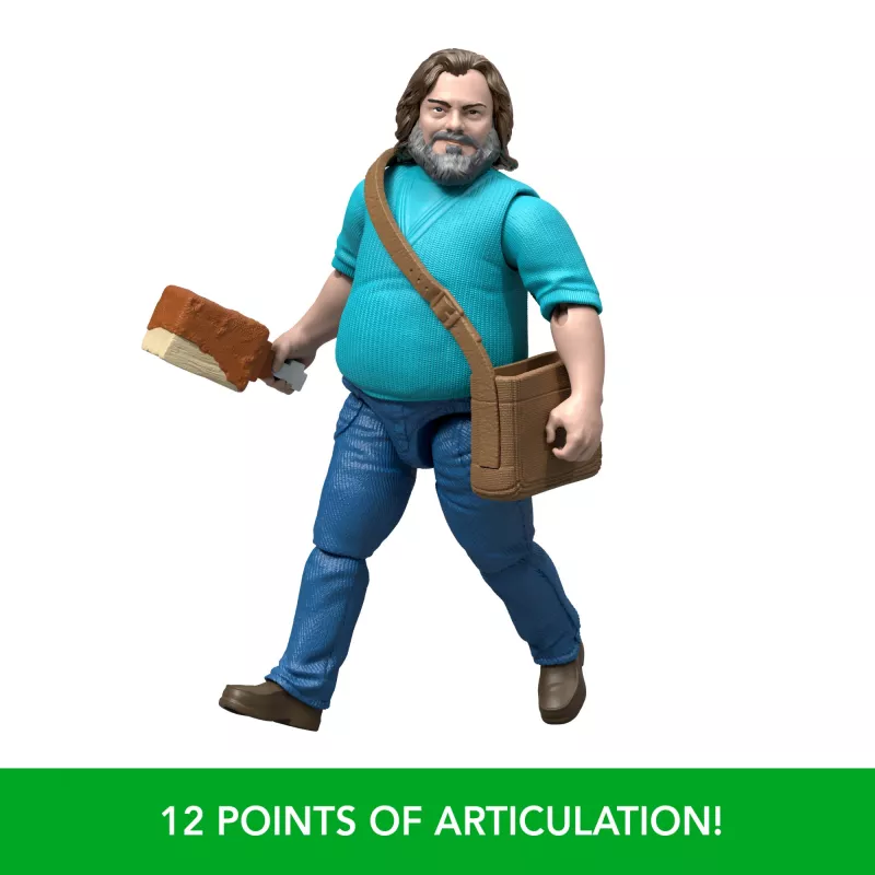Toimintahahmo MATTEL Minecraft Steve tarvikkeineen, 4 tuumaa (6+), muovi, monivärinen