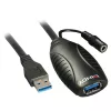 USB-jatkokaapeli Lindy 15m USB 3.0 aktiivinen jatkojohto
