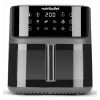 NutriBullet CrispLite Vision Single 8 L pöytämalli 2000 W kiertoilmakypsennin musta