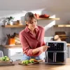 NutriBullet CrispLite Vision Single 8 L pöytämalli 2000 W kiertoilmakypsennin musta