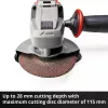 Einhell Power X-Change TE-AG 18/115-2 Li - Solo kulmahiomakone 18 V