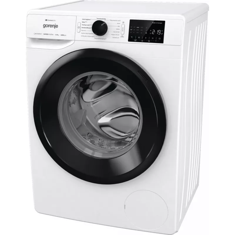 Gorenje WPNEI84A1TS pesukone edestä täytettävä 8 kg 1400 kierr./min valkoinen
