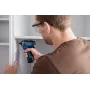 Bosch GSR 12V-35 HX Professional akkuruuvinväännin, 12 V, 35 Nm, 1750 r/min, 2-nopeuksinen, ilman akkua ja laturia, L-BOXX, sininen/musta