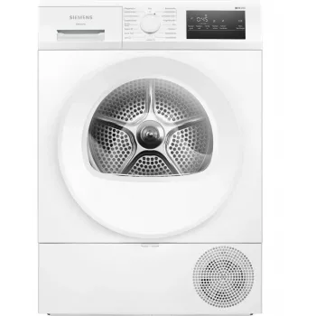 Siemens iQ300 WT45HVA4 kuivausrumpu vapaasti seisova edestä täytettävä 8 kg valkoinen