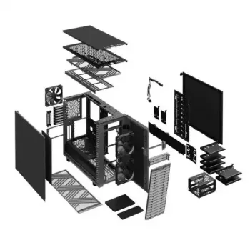 Fractal Design Define 7 PCGH Edition Midi-Tower-kotelo, musta (FD-C-DEF7A-11)