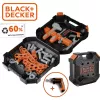 Lasten työkalusalkku Simba-Dickie Smoby Black+Decker leikkityökalusarja