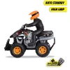 Kauko-ohjattava mutkaquad Simba‑Dickie 1:18 mittakaava, RC leluquad, paristokäyttöinen