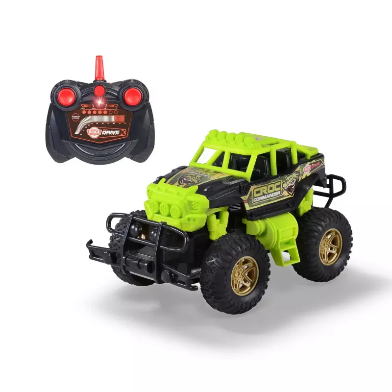 Radio-ohjattava krokotiililelu Simba-Dickie Croc Commander mittakaavassa 1:18
