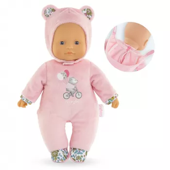 Pehmokarhu Simba‑Dickie Corolle Mon Doudou Corolle Sweetheart roosa — pehmoinen mukavuusnukke