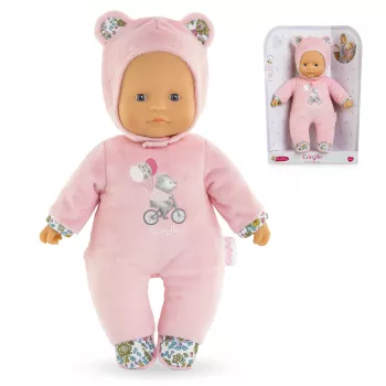 Pehmokarhu Simba‑Dickie Corolle Mon Doudou Corolle Sweetheart roosa — pehmoinen mukavuusnukke