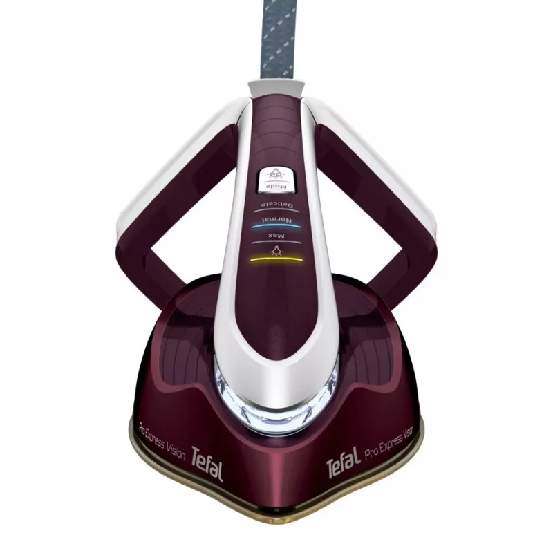 Tefal Pro Express Vision GV9810 3000 W 1,1 L Durilium AirGlide Autoclean -silityspohja punainen, valkoinen