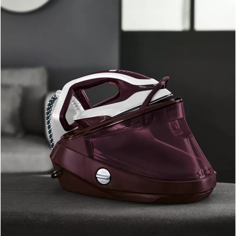 Tefal Pro Express Vision GV9810 3000 W 1,1 L Durilium AirGlide Autoclean -silityspohja punainen, valkoinen