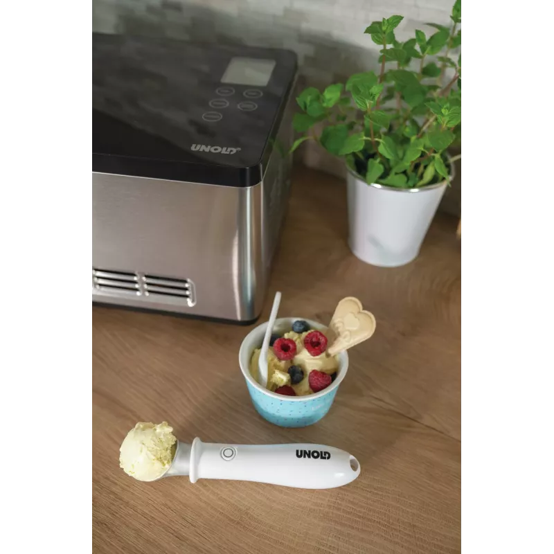 Jäätelökauha Unold 488990 4 mm ruostumaton teräs muovi valkoinen