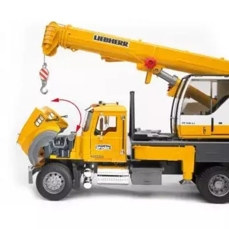Nosturiauto BRUDER MACK Granite Liebherr