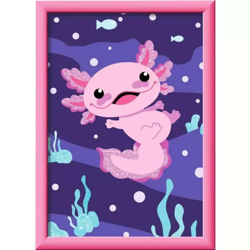 Maalaussarja Ravensburger CreArt — Axolotl (taidesarja), Ravensburger