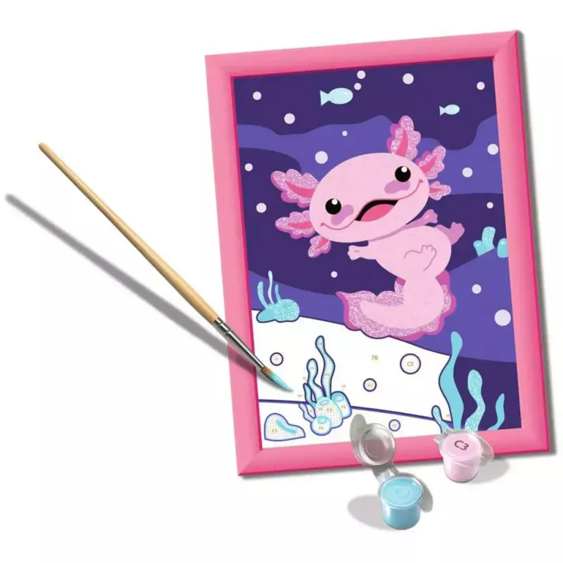 Maalaussarja Ravensburger CreArt — Axolotl (taidesarja), Ravensburger
