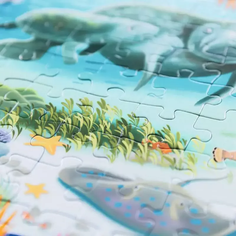 Ravensburger UP! Merenelävät palapeli — sarja 64, 72, 81, 90 palaa