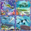 Ravensburger UP! Merenelävät palapeli — sarja 64, 72, 81, 90 palaa