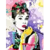 Palapeli-maalaussarja Ravensburger CreArt Premium — Audrey Hepburn (Ravensburger 25526)