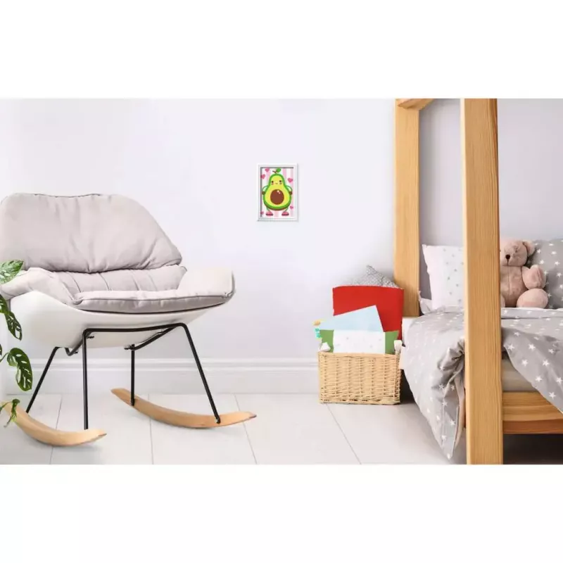 Maalaussarja Ravensburger CreArt — Avocado (kuvioitu aihe)