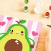 Maalaussarja Ravensburger CreArt — Avocado (kuvioitu aihe)