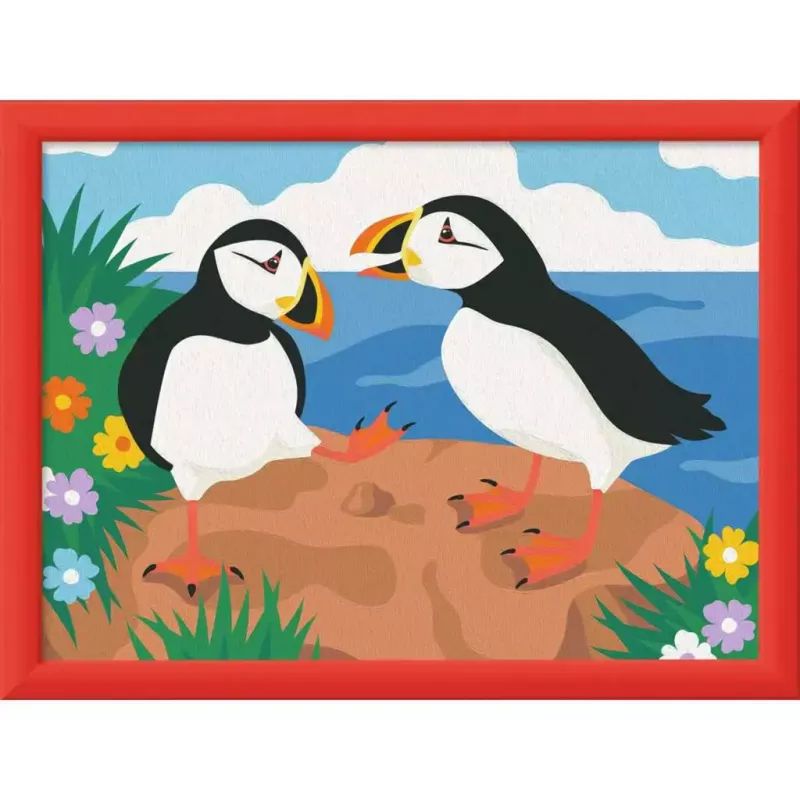 Ravensburger CreArt Puffins -maalaussarja