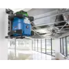 Bosch GRL 650 CHVG Professional akkukäyttöinen pyörivä laser, 70 m, vihreä laser, 18 V, ProCORE18V 4,0 Ah akulla, pidikkeellä ja kotelolla, sininen