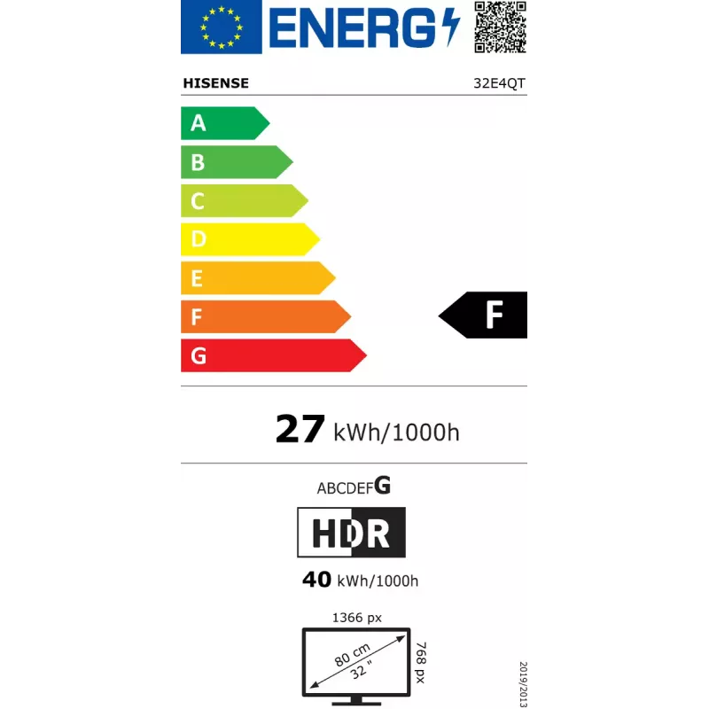 Hisense 32E4QT 81,3 cm (32