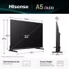 Hisense 32A5Q 81,3 cm (32