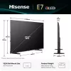 Hisense 58E77Q 147,3 cm (58 inch) 4K Ultra HD Smart TV WLAN musta