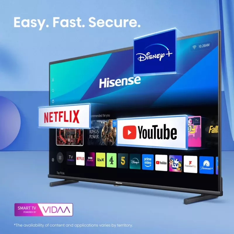 Hisense 40A5Q 101,6 cm (40 inch) Full HD Smart TV Wi-Fi musta