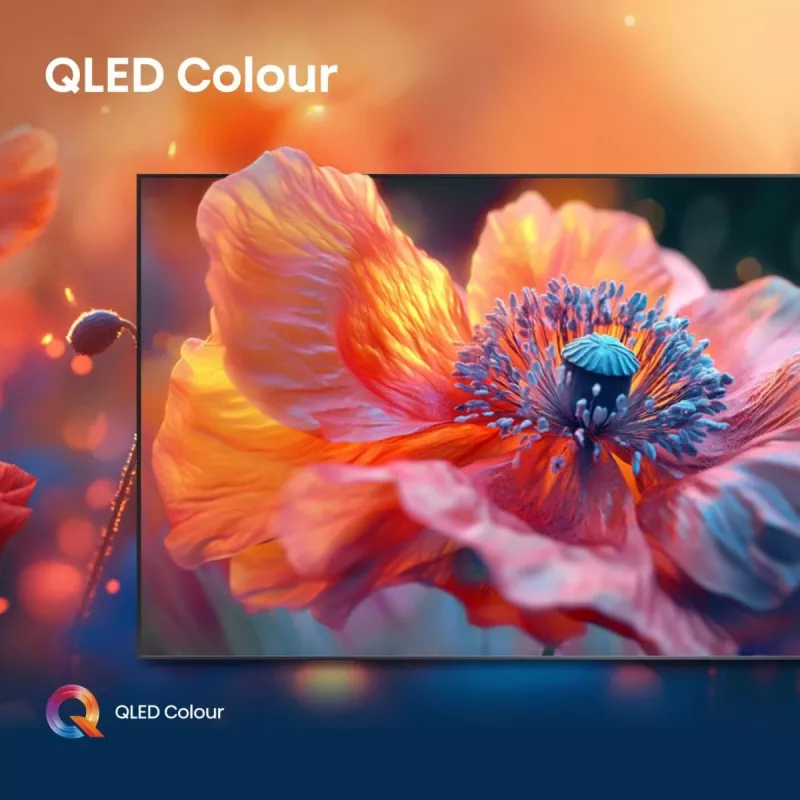 Hisense 75E77Q 190,5 cm (75") QLED 4K Ultra HD älytelevisio, HDR10+, Dolby Vision, VIDAA, Wi-Fi, kolmoisviritin, musta
