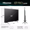 Hisense 65E77Q PRO 165,1 cm (65 inch) 4K Ultra HD Smart TV Wi-Fi musta