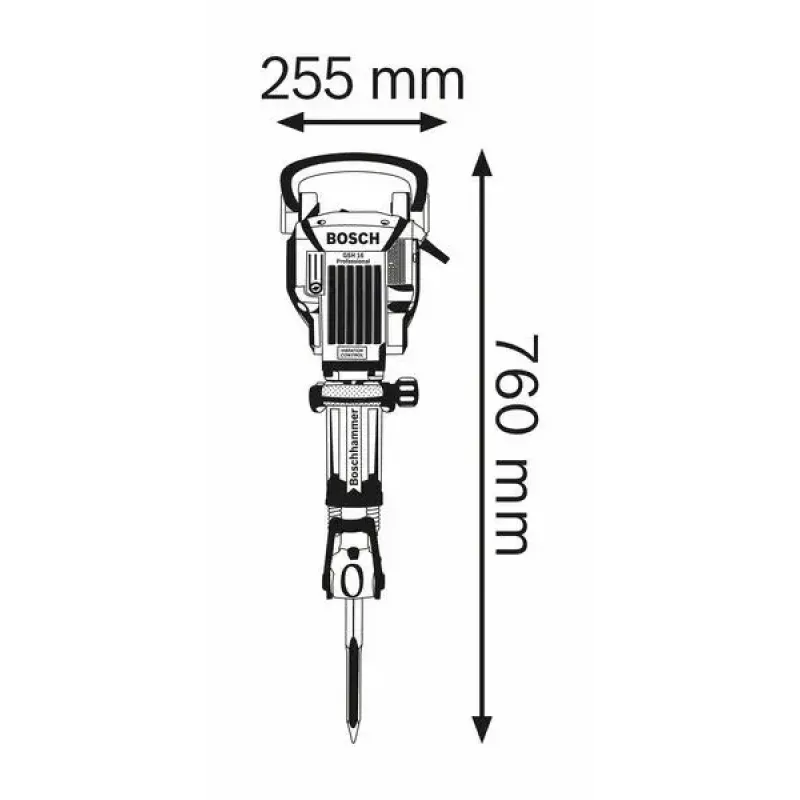 Bosch 0 611 335 000 purkuvasara musta, sininen 1750 W