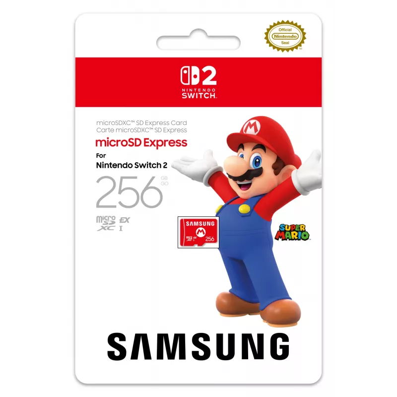 MicroSDXC-kortti Nintendo 256GB Express Card Switch 2