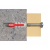 fischer DUOPOWER 8x40 yleistulppavalikoima uudelleensuljettavassa rasiassa (80 kpl)