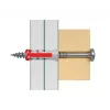 fischer DUOPOWER 8x40 yleistulppavalikoima uudelleensuljettavassa rasiassa (80 kpl)