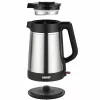 Unold 18715 vedenkeitin 1,5 L 1800 W musta, ruostumaton teräs